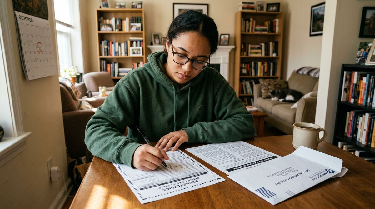 Denver Skyline vor den Rocky Mountains