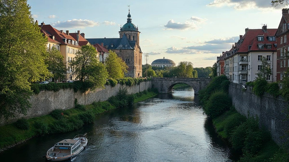 Berlin-Spandau Sommer Stadtansicht