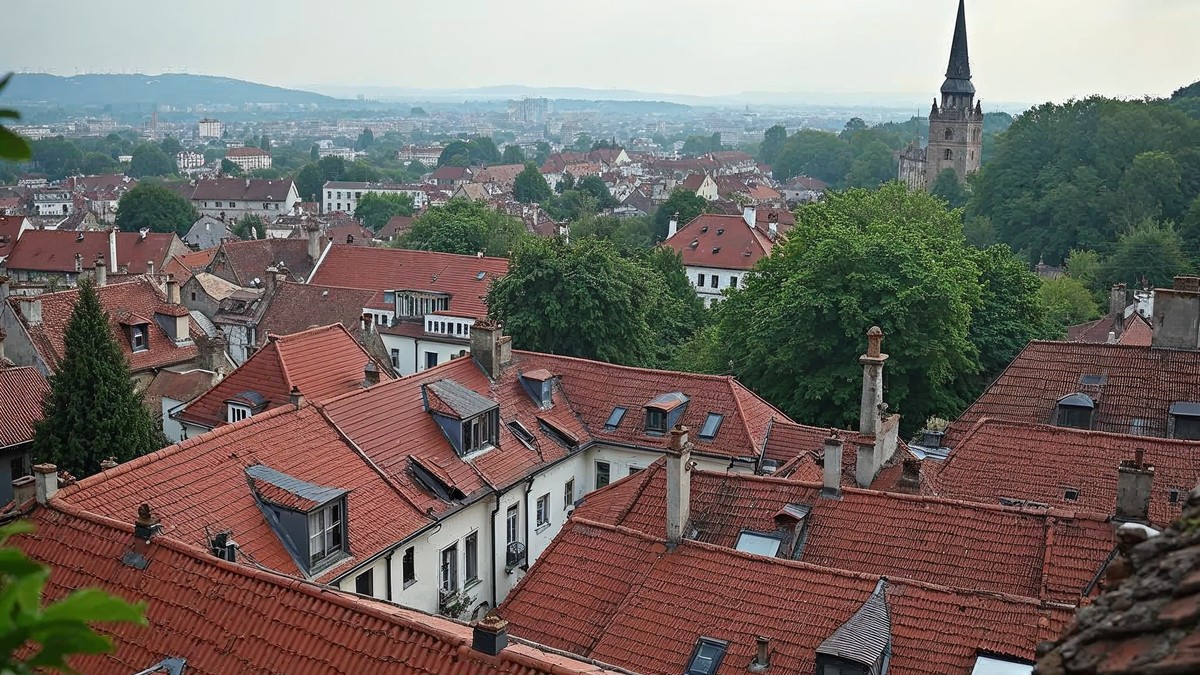 Stimmzettel und Wahlurne — Abstimmung bei der Bundestagswahl in Deutschland