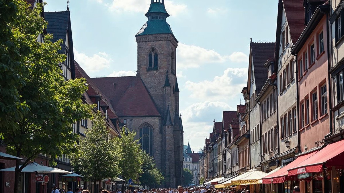 Wählerinnen und Wähler im Wahllokal bei der Stimmabgabe — Demokratie in Deutschland