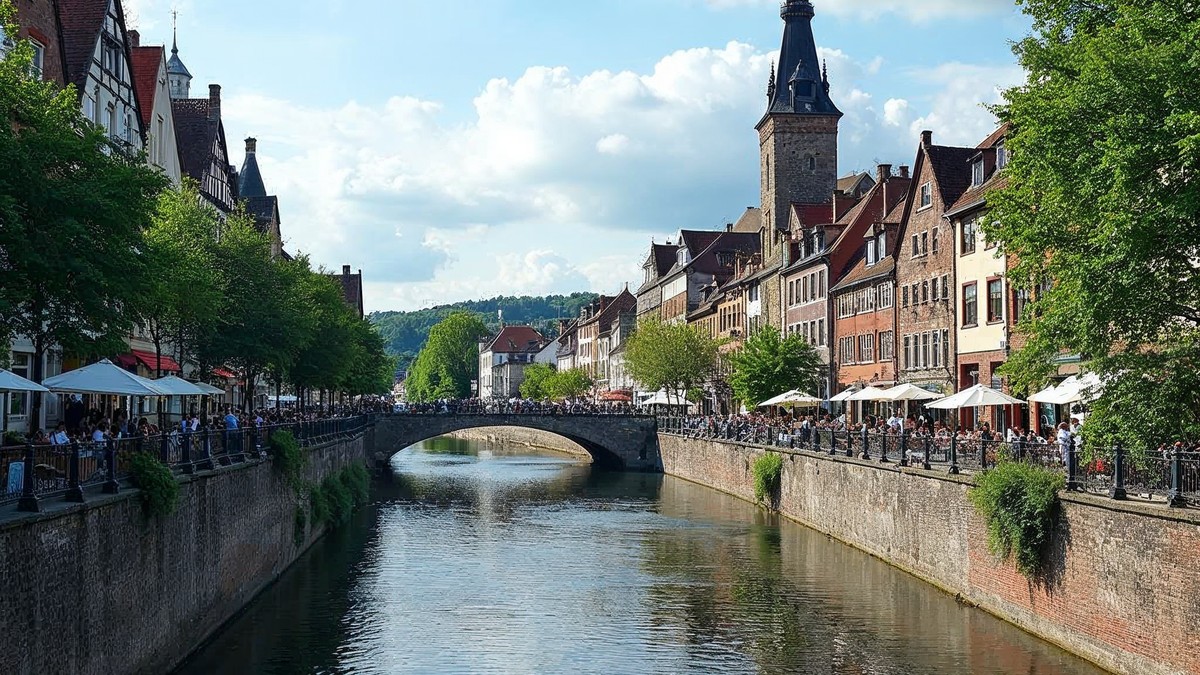 Duesseldorf I Altstadt und Medienhafen