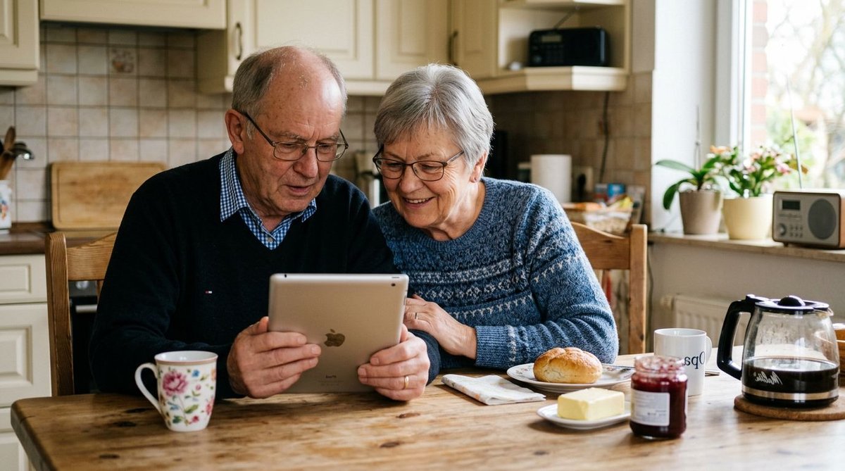 Tablet mit Finanzdaten &mdash; Symbolbild f&uuml;r Abgeordnetenentsch&auml;digung