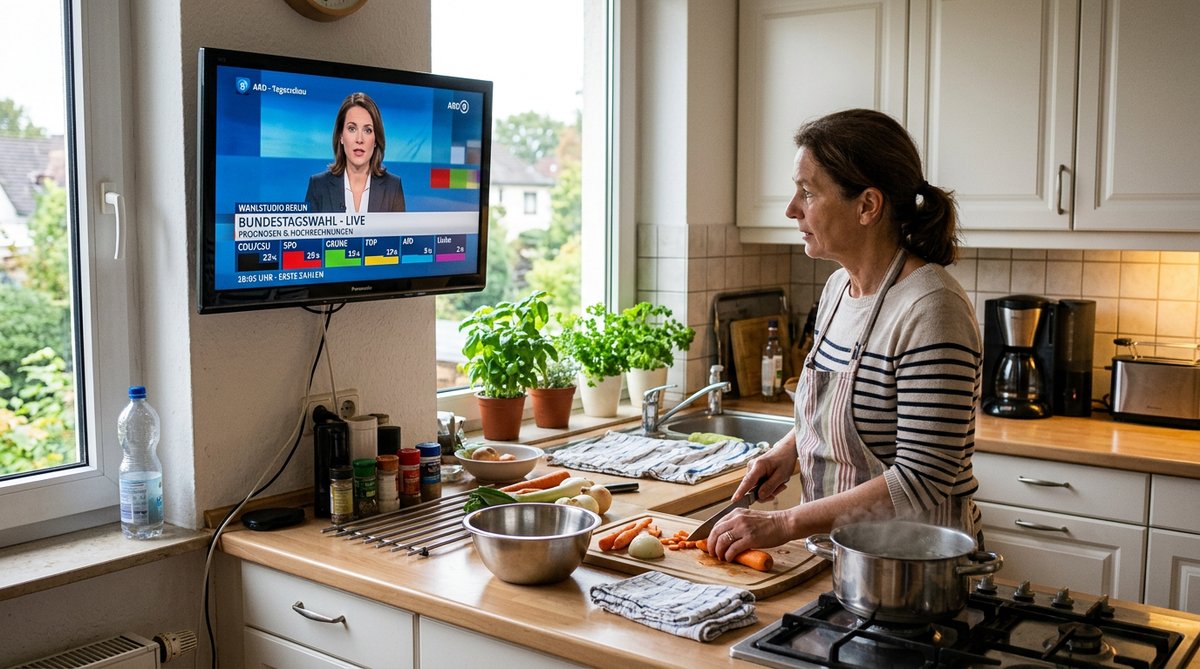 Bundestagswahl-Nachrichten 2013 im Fernsehen