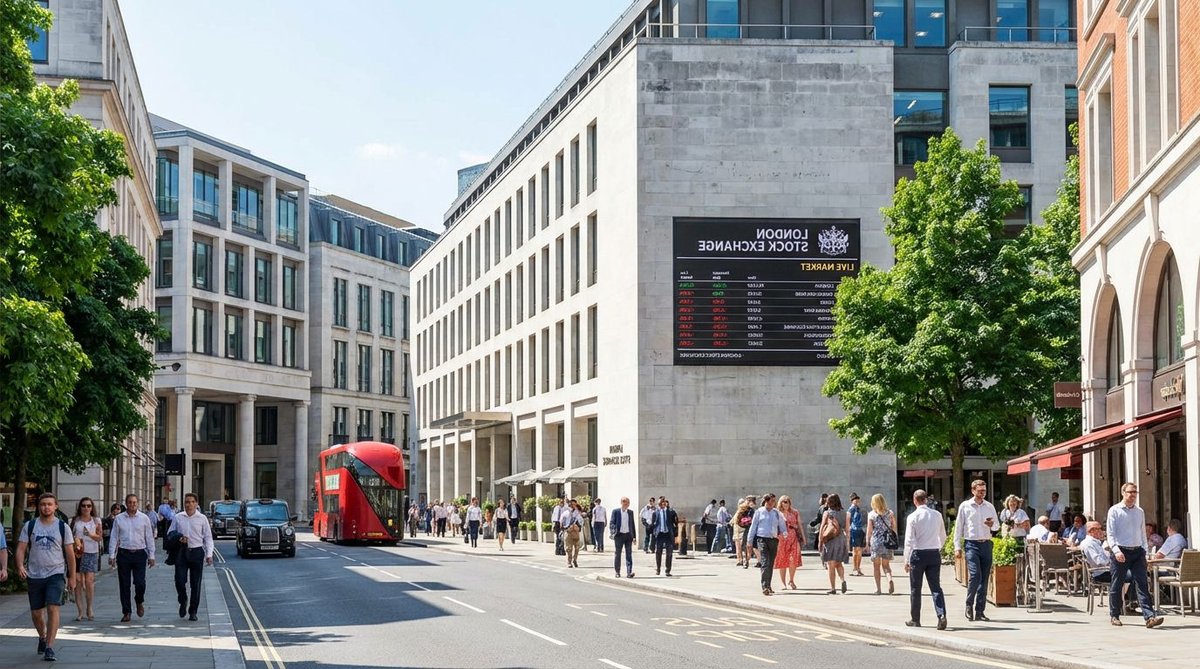 Politisches Geb&auml;ude in einer europ&auml;ischen Stadt im Sommer