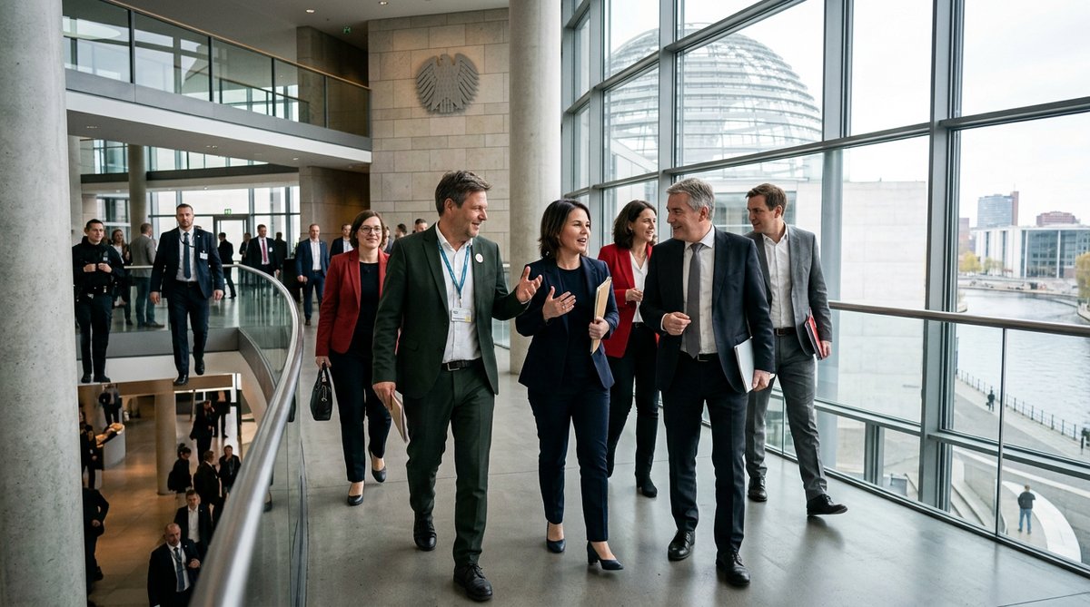 Im Bundestag wird &uuml;ber Gesetze debattiert, die das ganze Land betreffen.