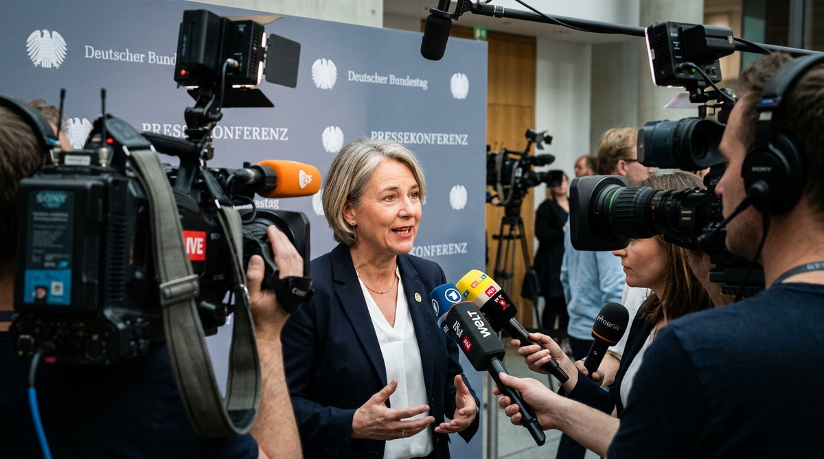 Parlamentarischer Betrieb im Bundestag in Berlin.