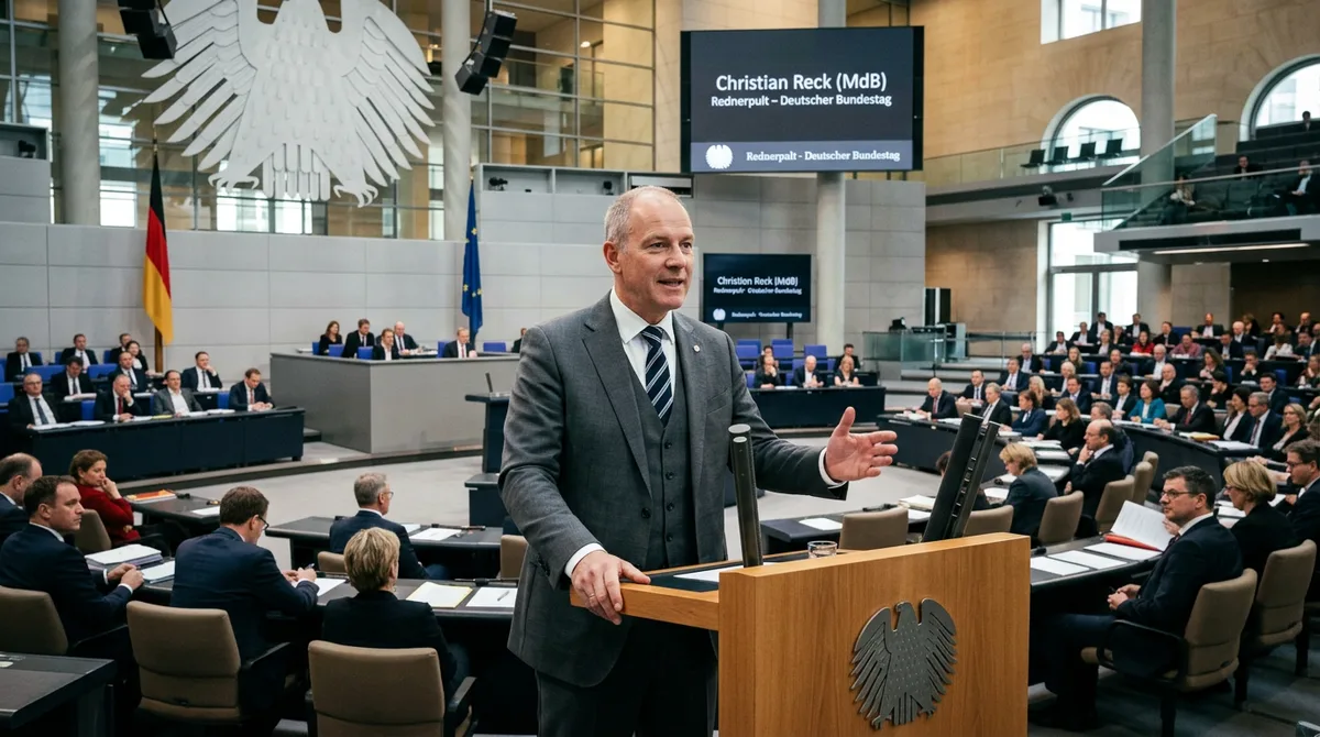 Christian Reck – Abgeordneter im Deutschen Bundestag für AfD