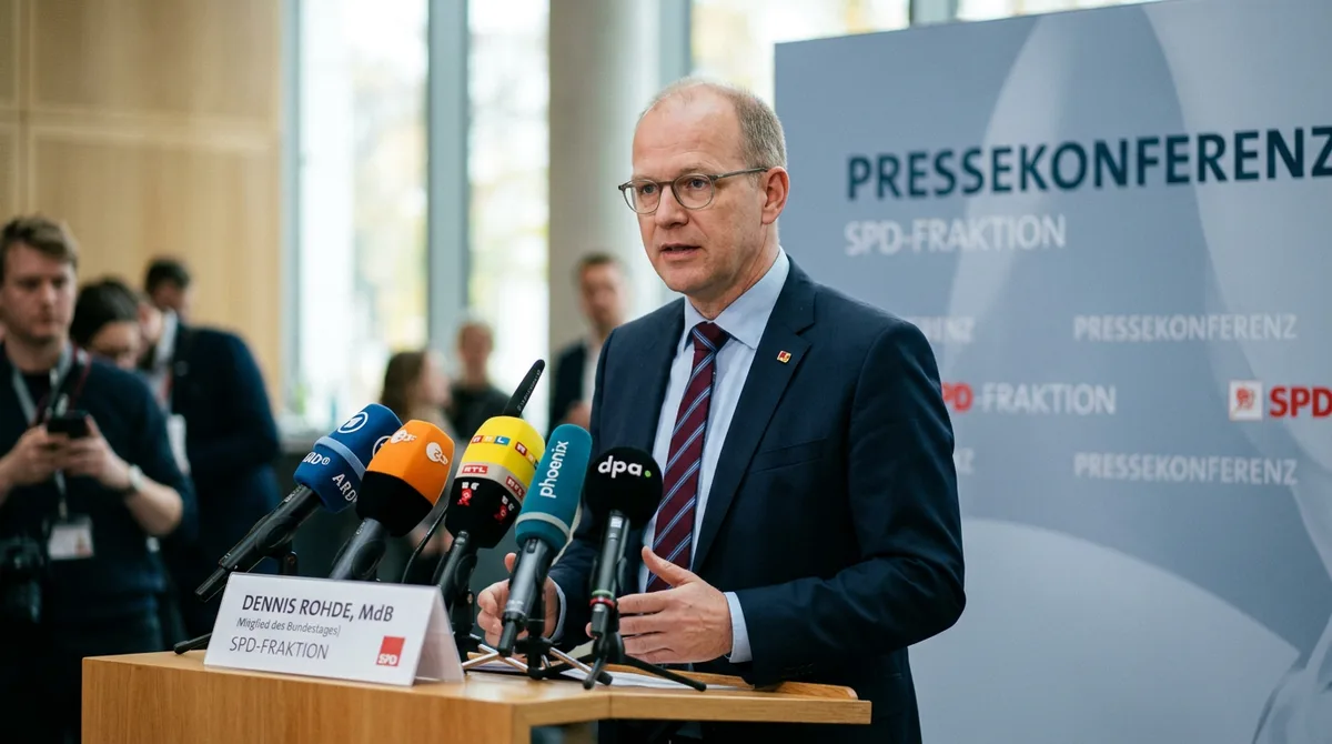 Dennis Rohde – Abgeordneter im Deutschen Bundestag für SPD