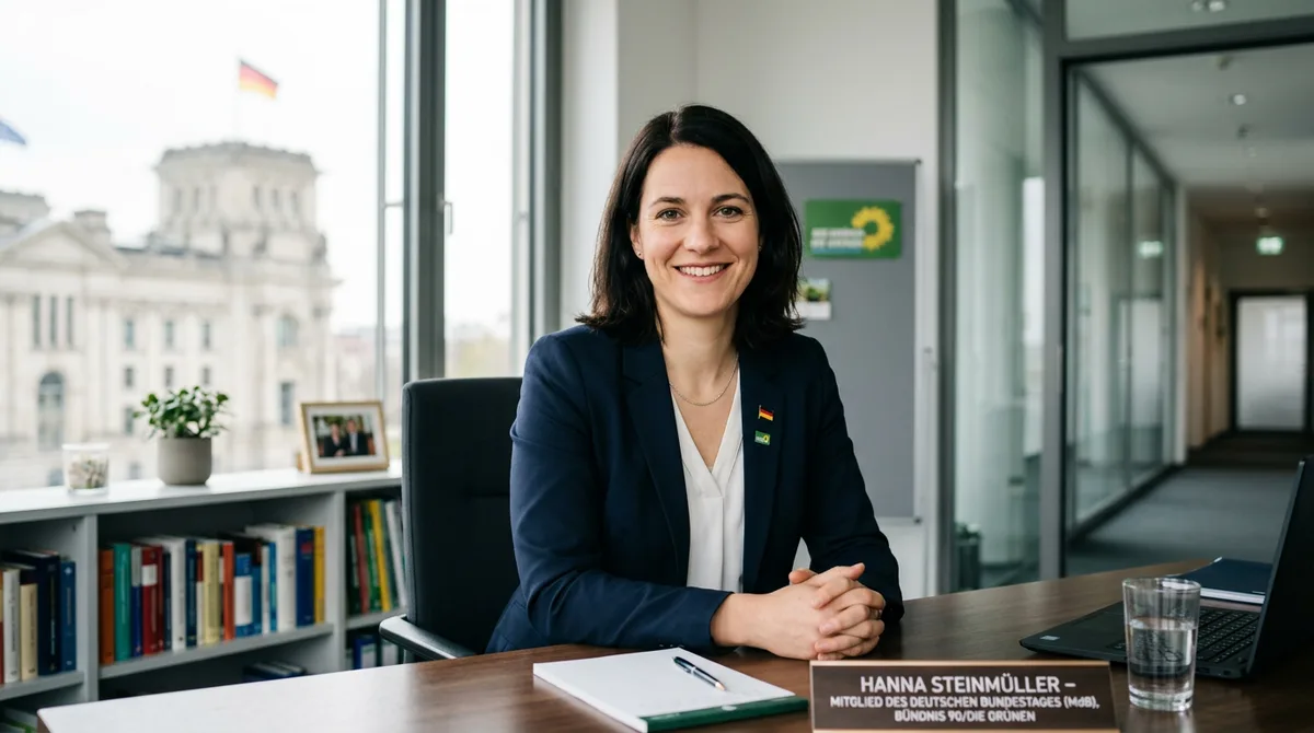 Hanna Steinmüller – Abgeordnete im Deutschen Bundestag für Bündnis 90/Die Grünen