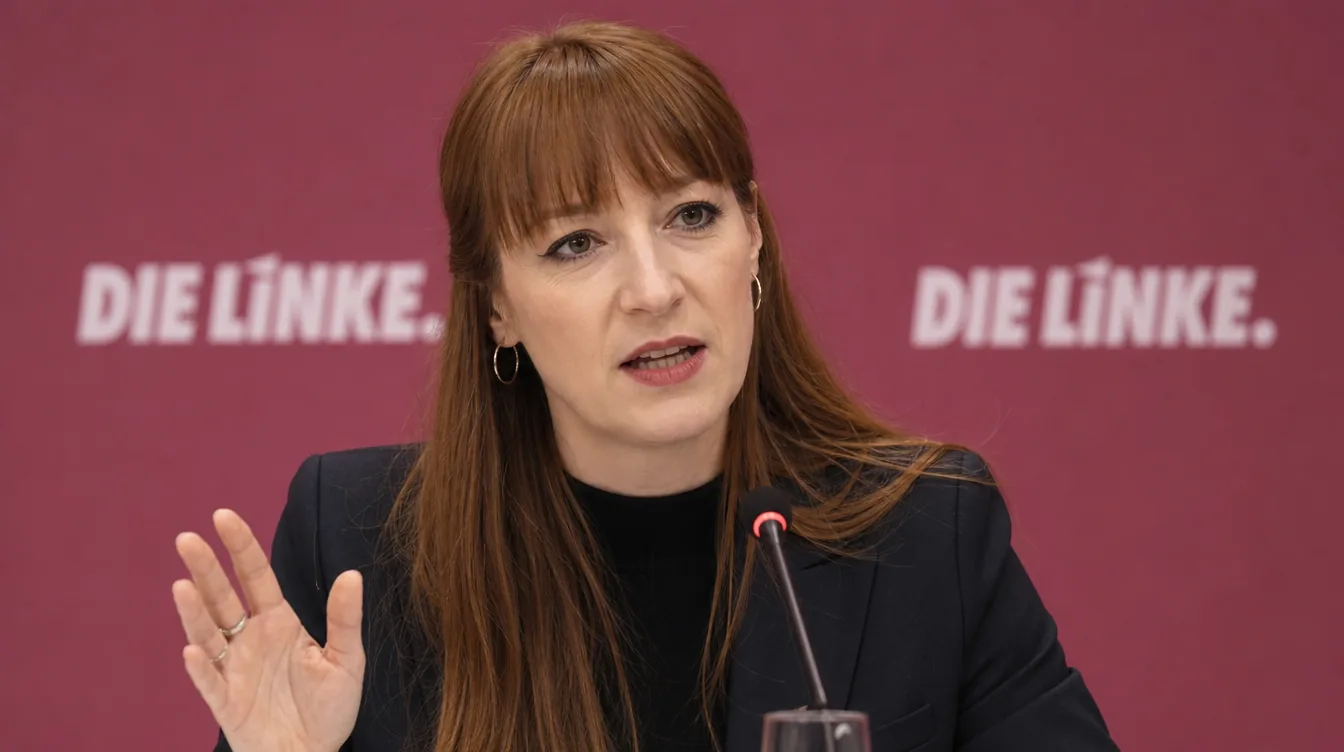 Heidi Reichinnek, Linke-Fraktionsvorsitzende und Parteichefin im Bundestag