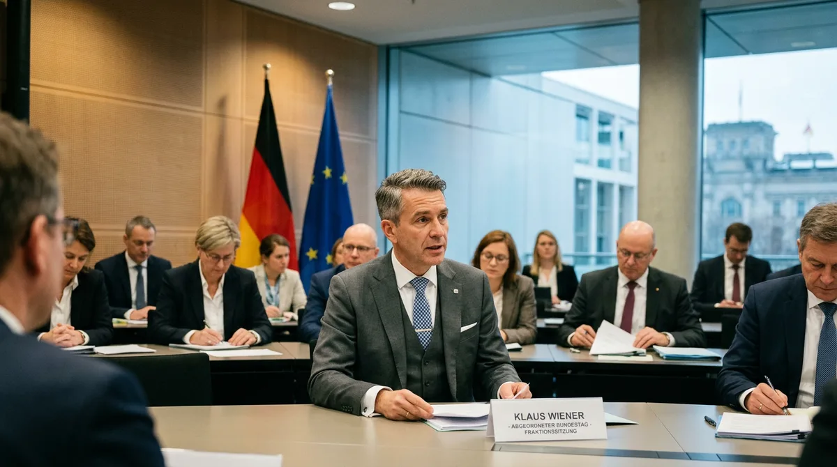 Bundestag — Klaus Wiener Profil