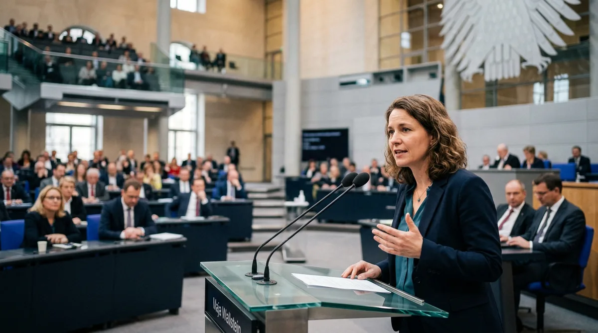 Bundestag — Maja Wallstein Profil