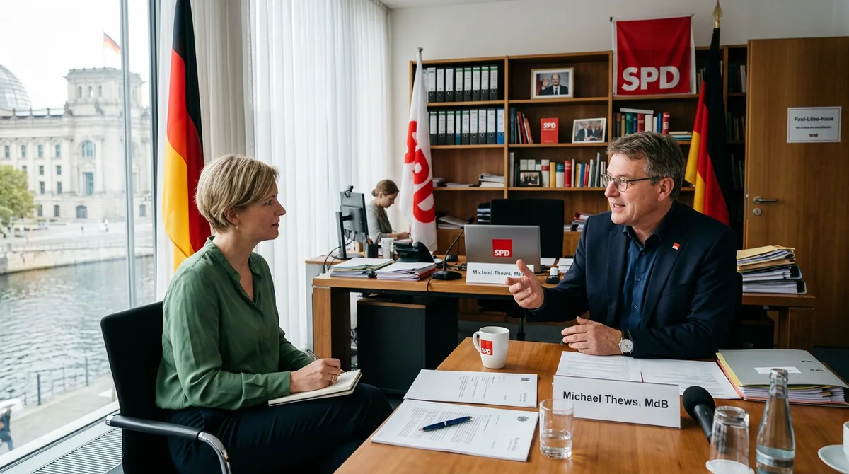 Bundestag — Michael Thews Profil