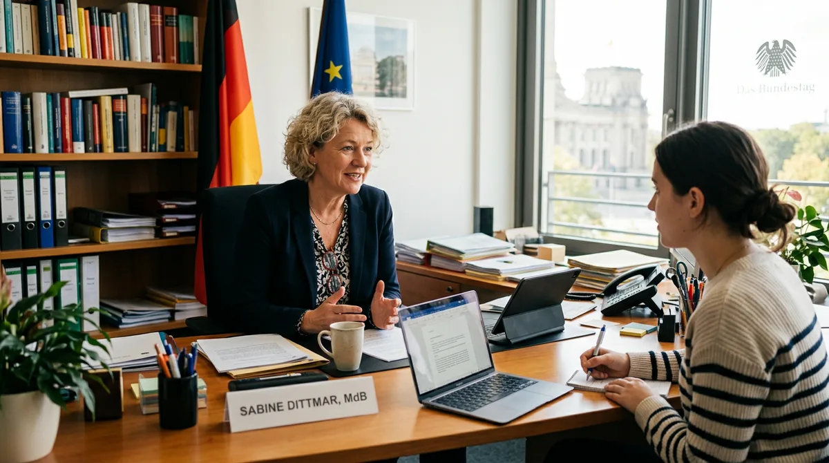 Bundestag — Sabine Dittmar Profil