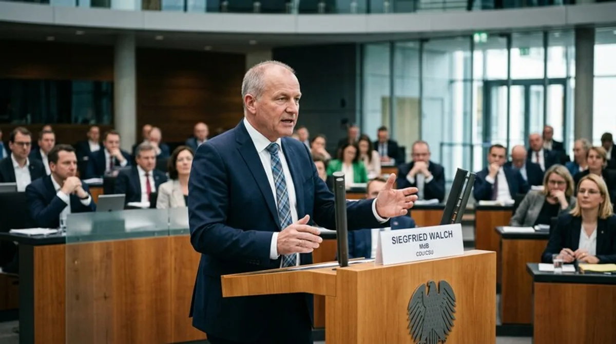 Bundestag — Siegfried Walch Profil