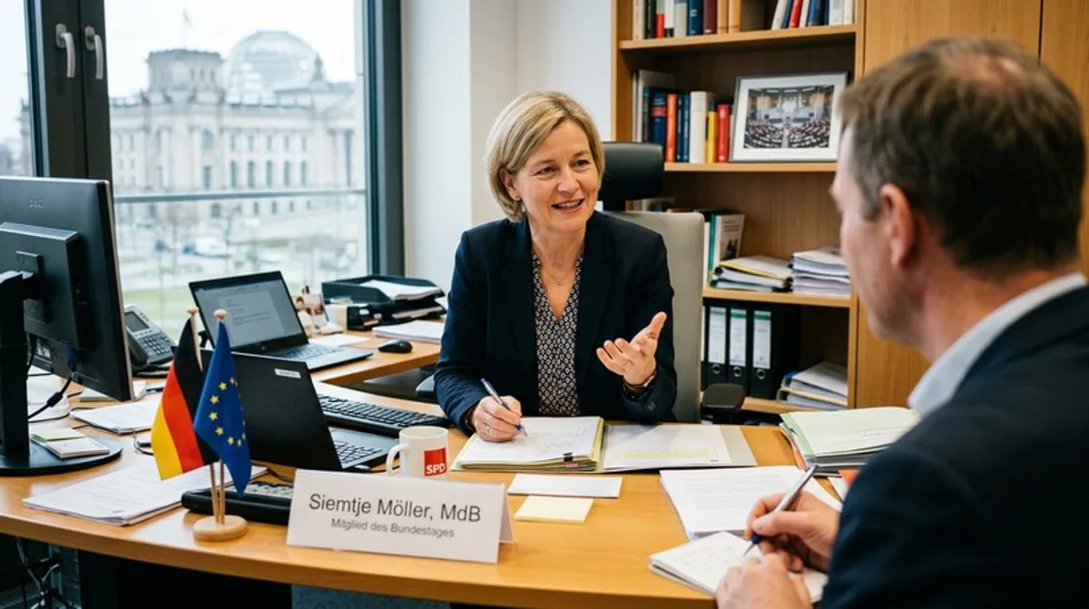 Bundestag — Siemtje Möller Profil