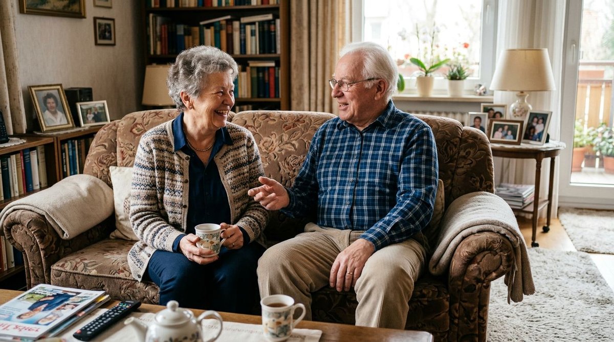Ehepaar plant gemeinsam die Wahlentscheidung in Stendal
