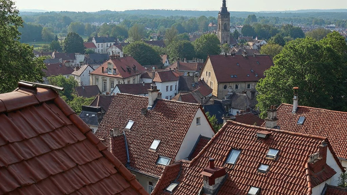 Wesel I Niederrhein und Lippemuendung